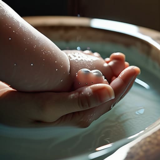 The Textbook vs the 200 Am Reality How to Bathe a Newborn