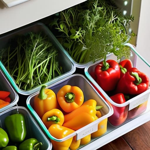 Practical Tips and Steps for fridge organization.