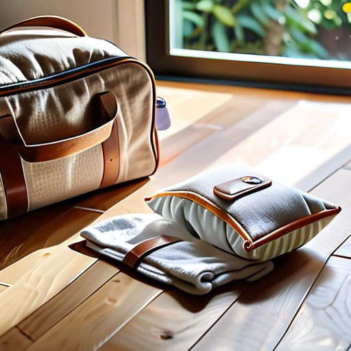 Essential gear for traveling with an infant.