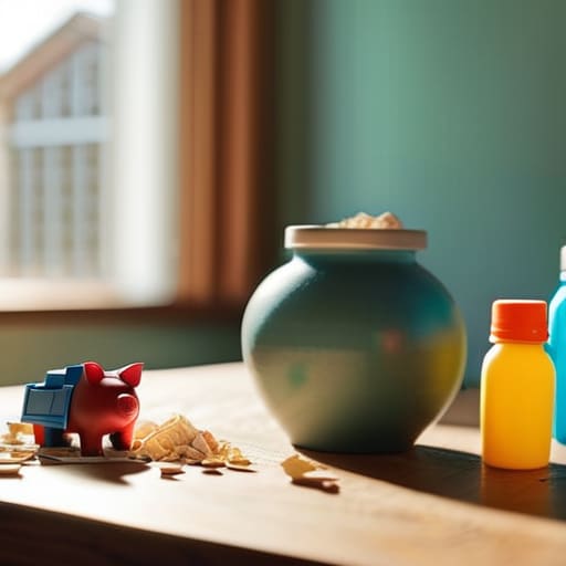 How children change household costs infographic.