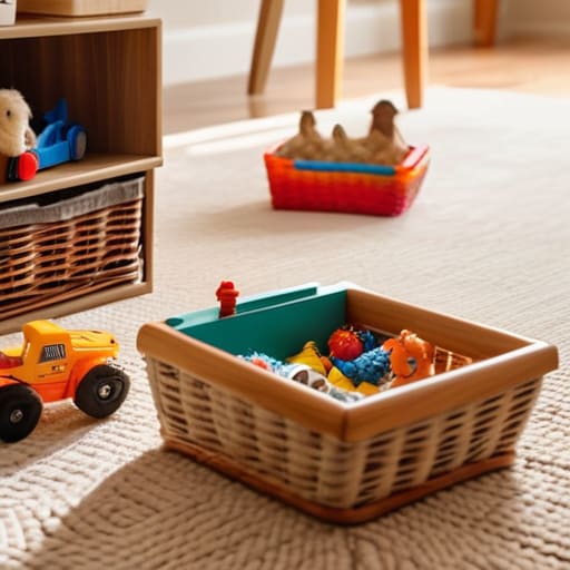 How to declutter children's things easily.