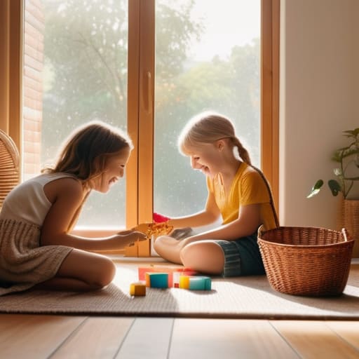 How to keep a house tidy with children.