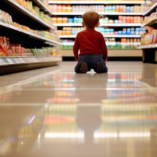 How to respond to a tantrum in public.