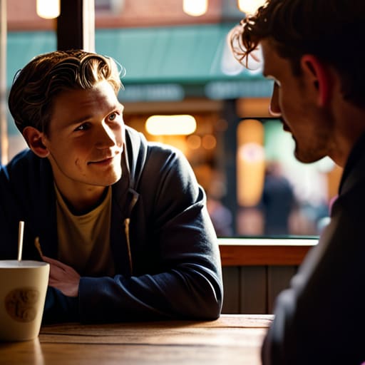 How to start a conversation with a stranger.