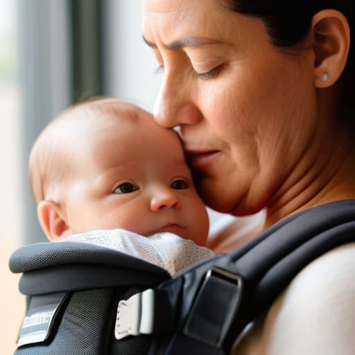 How to use a baby carrier safely.