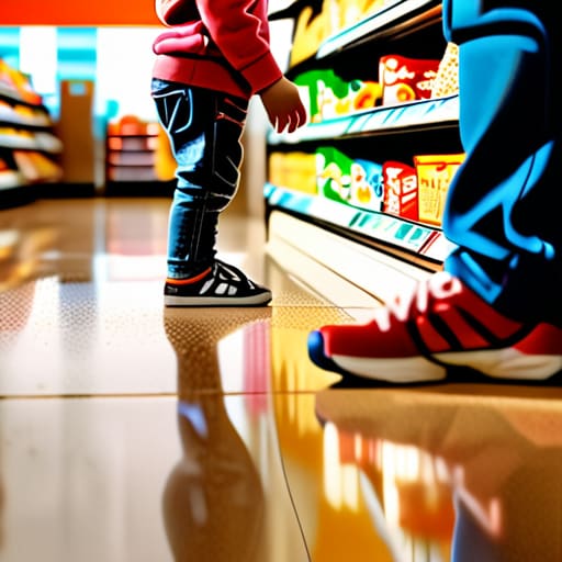 Managing toddler tantrums in public spaces.