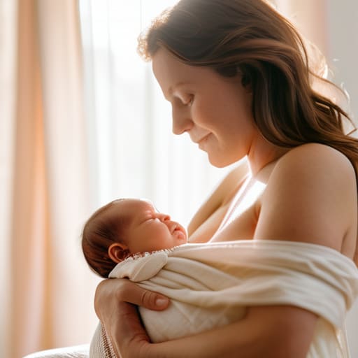 Tips on how to bond with a baby.