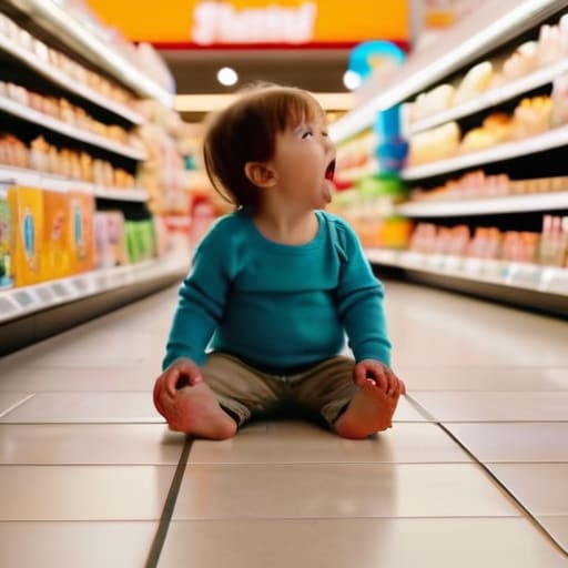 How to handle toddler temper tantrums.