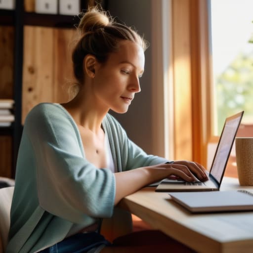 How to work from home with children.
